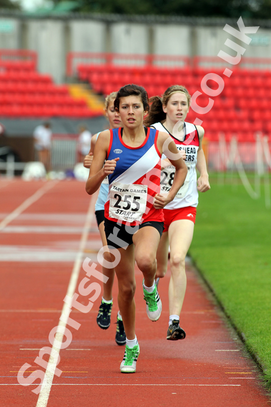 Chelsea Nugent (Carlisle Aspatria), Under-15s 1500 metres, Gateshead Tartan Games